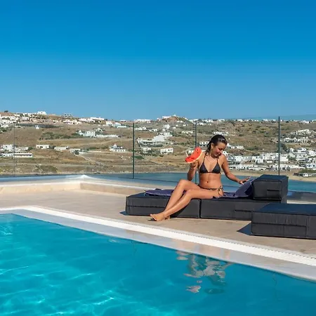Corfos Blue Mykonos Апартаменты Орнос