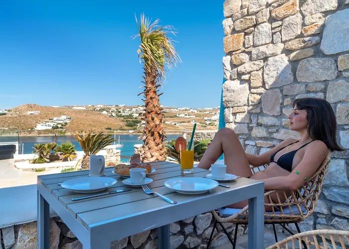 Corfos Blue Mykonos Апартаменты