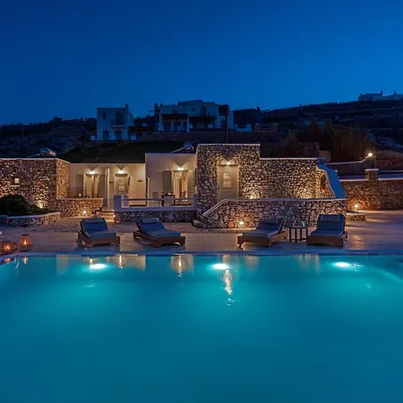 아파트 Corfos Blue Mykonos 오르노스